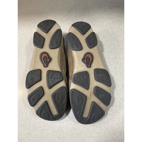 Olukai Moloa Kohana Casual Shoes Slip On Leather Brown Suede Men’s Sz 43EU/ 10US main image 7